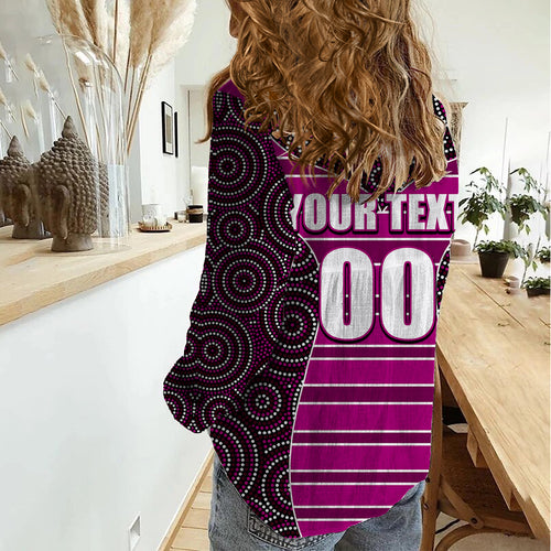 nrl-boncos-women-casual-shirt-mix-dot-aboriginal-pink-version
