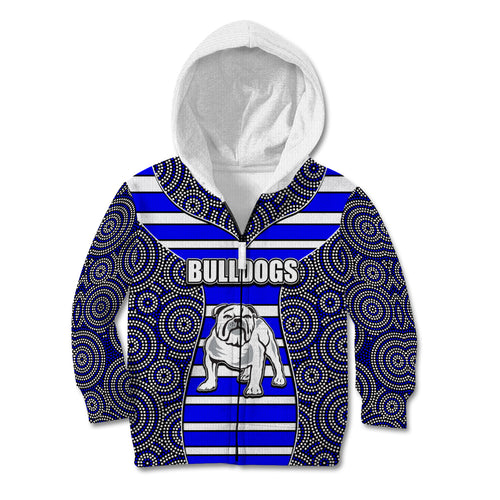 nrl-bulldogs-kid-hoodie-mix-dot-aboriginal