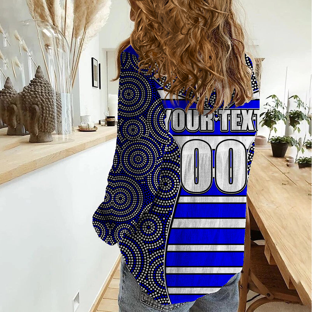 nrl-bulldogs-women-casual-shirt-mix-dot-aboriginal