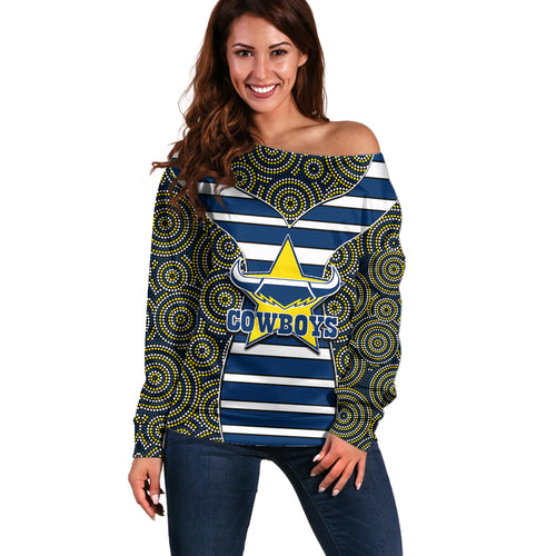 nrl-cowboys-off-shoulder-sweater-mix-dot-aboriginal
