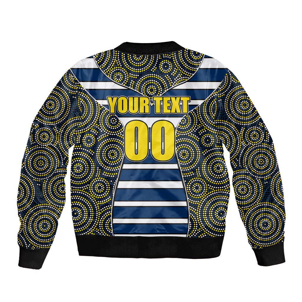 nrl-cowboys-sleeve-zip-bomber-jacket-mix-dot-aboriginal