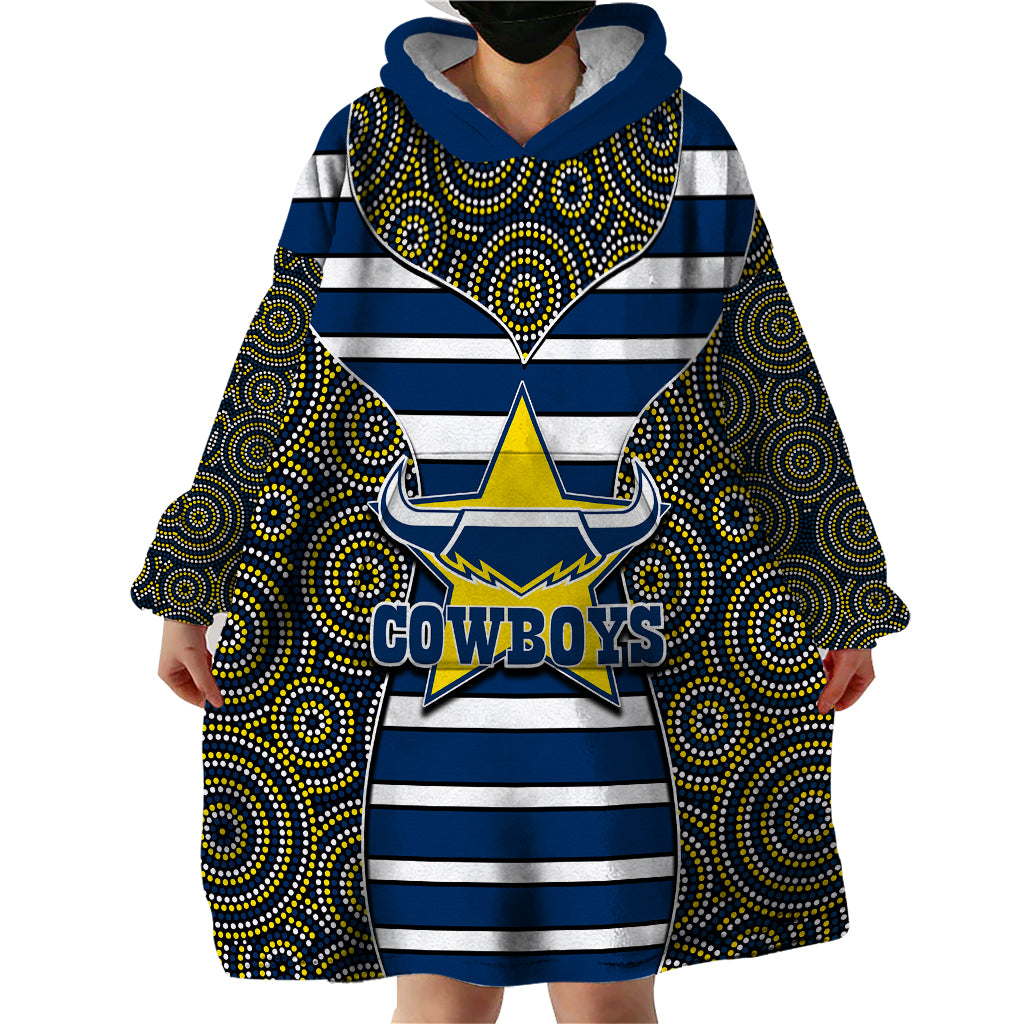 nrl-cowboys-wearable-blanket-hoodie-mix-dot-aboriginal