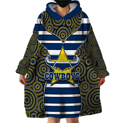 nrl-cowboys-wearable-blanket-hoodie-mix-dot-aboriginal