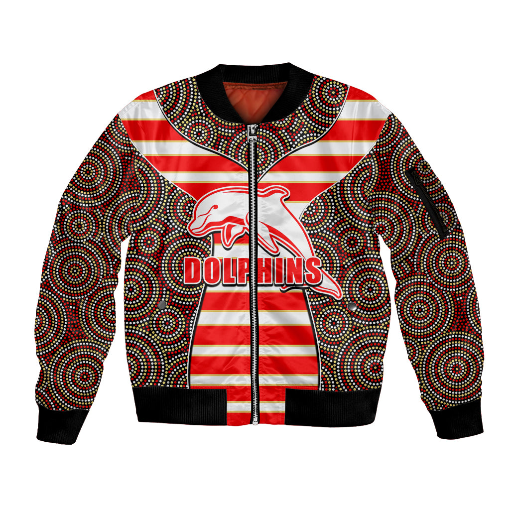 nrl-dolphins-sleeve-zip-bomber-jacket-mix-dot-aboriginal