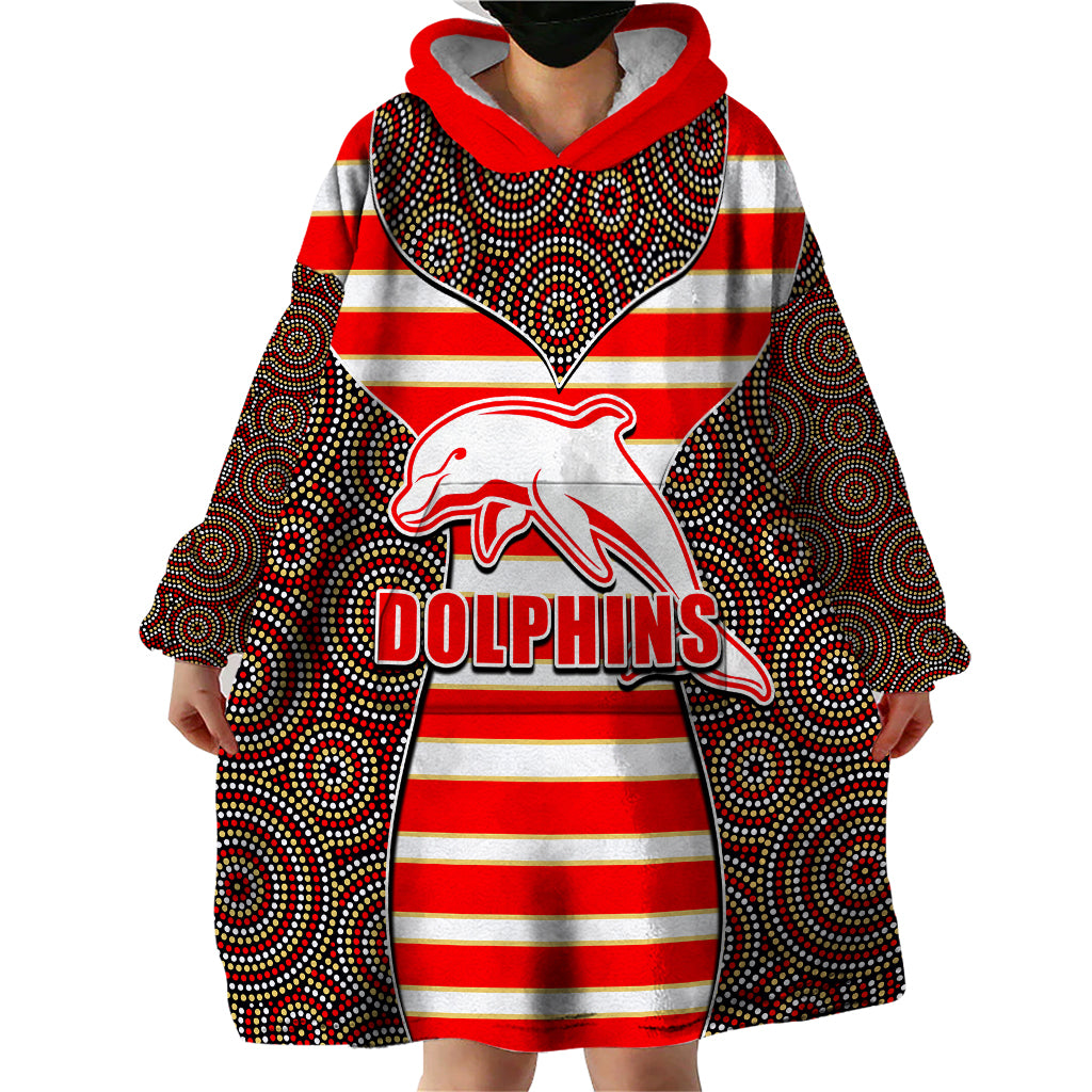 nrl-dolphins-wearable-blanket-hoodie-mix-dot-aboriginal