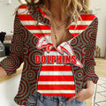 nrl-dolphins-women-casual-shirt-mix-dot-aboriginal