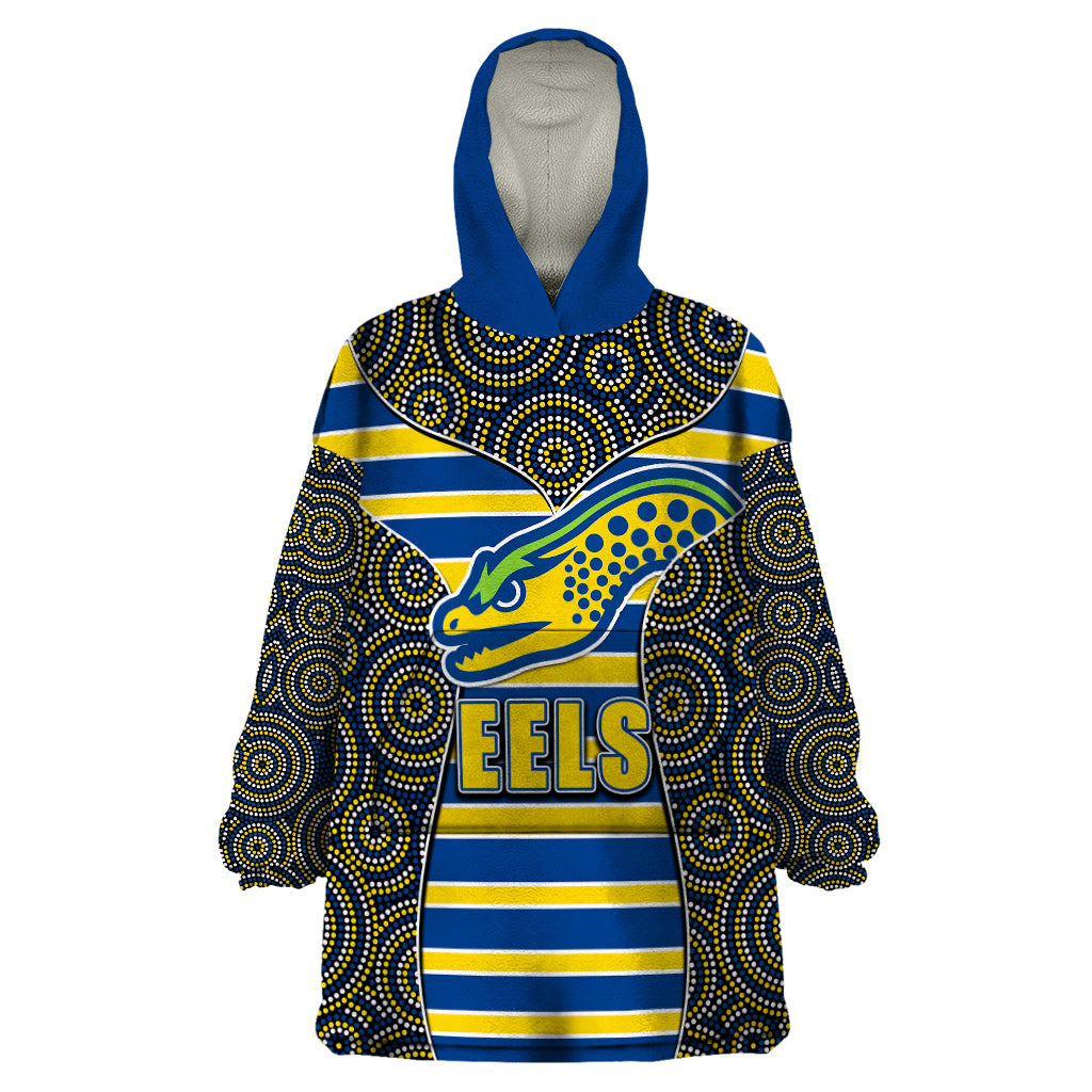 nrl-eels-wearable-blanket-hoodie-mix-dot-aboriginal