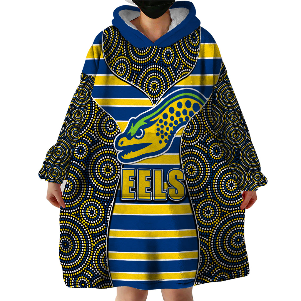 nrl-eels-wearable-blanket-hoodie-mix-dot-aboriginal