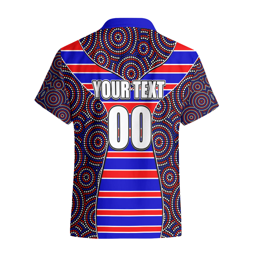 nrl-knights-hawaiian-shirt-mix-dot-aboriginal