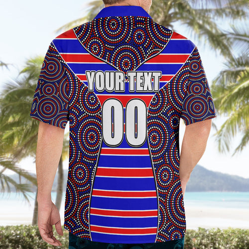 nrl-knights-hawaiian-shirt-mix-dot-aboriginal