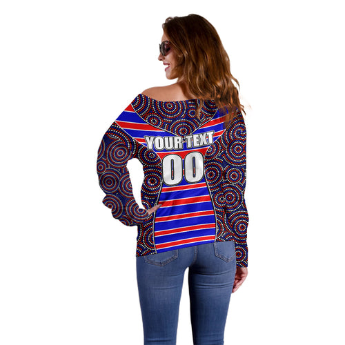 nrl-knights-off-shoulder-sweater-mix-dot-aboriginal
