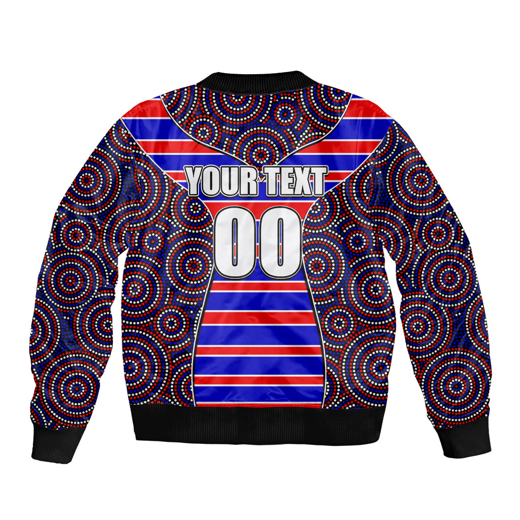 nrl-knights-sleeve-zip-bomber-jacket-mix-dot-aboriginal