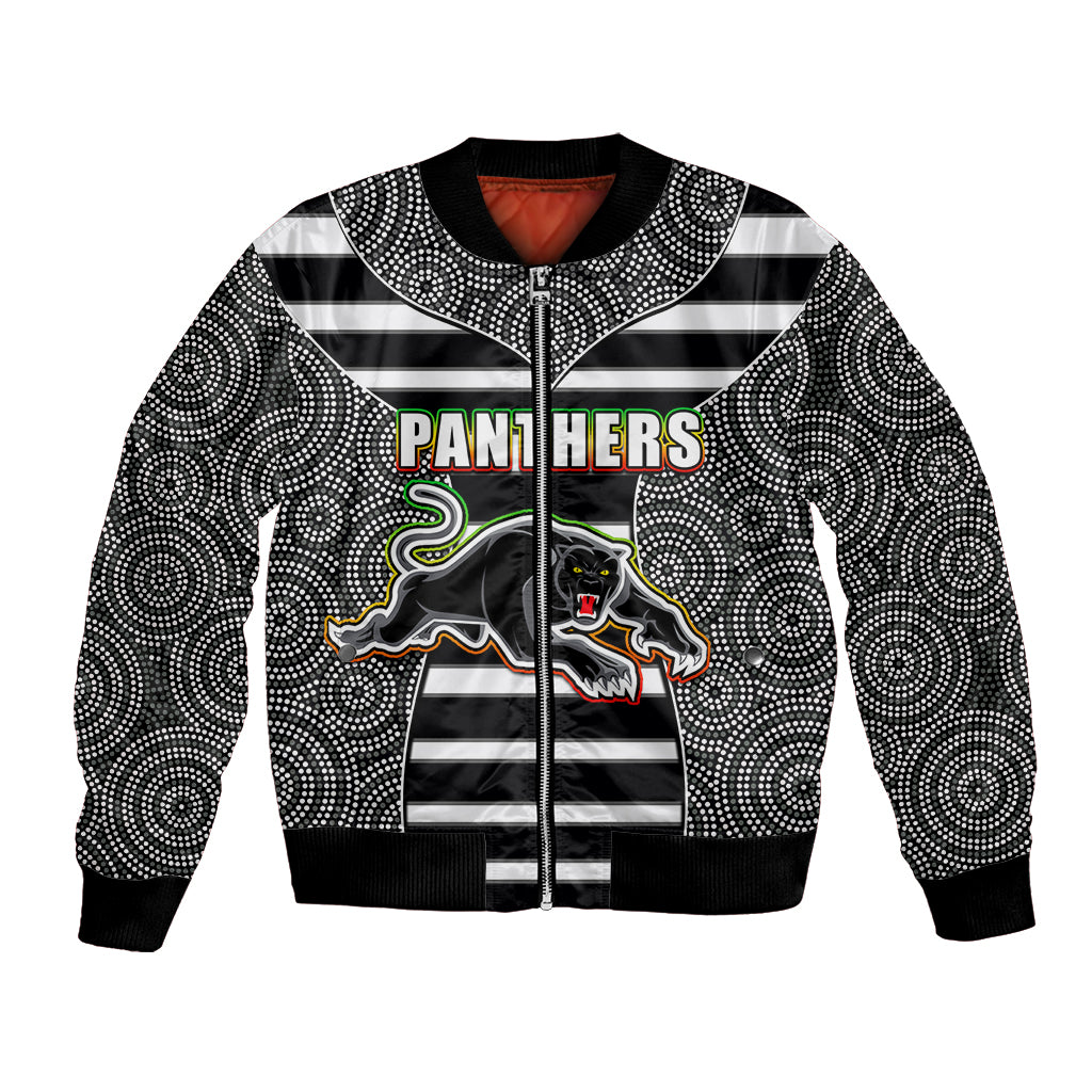 nrl-panthers-bomber-jacket-mix-dot-aboriginal-black-version