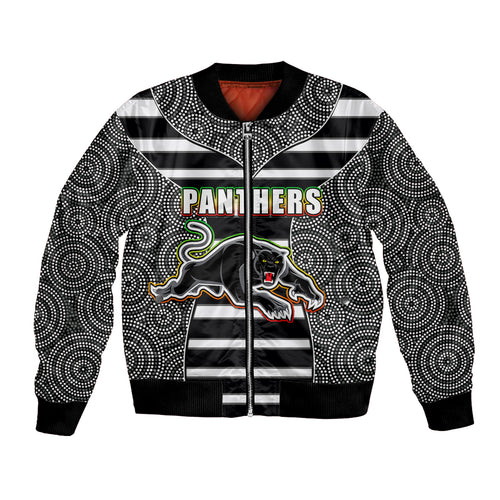 nrl-panthers-bomber-jacket-mix-dot-aboriginal-black-version