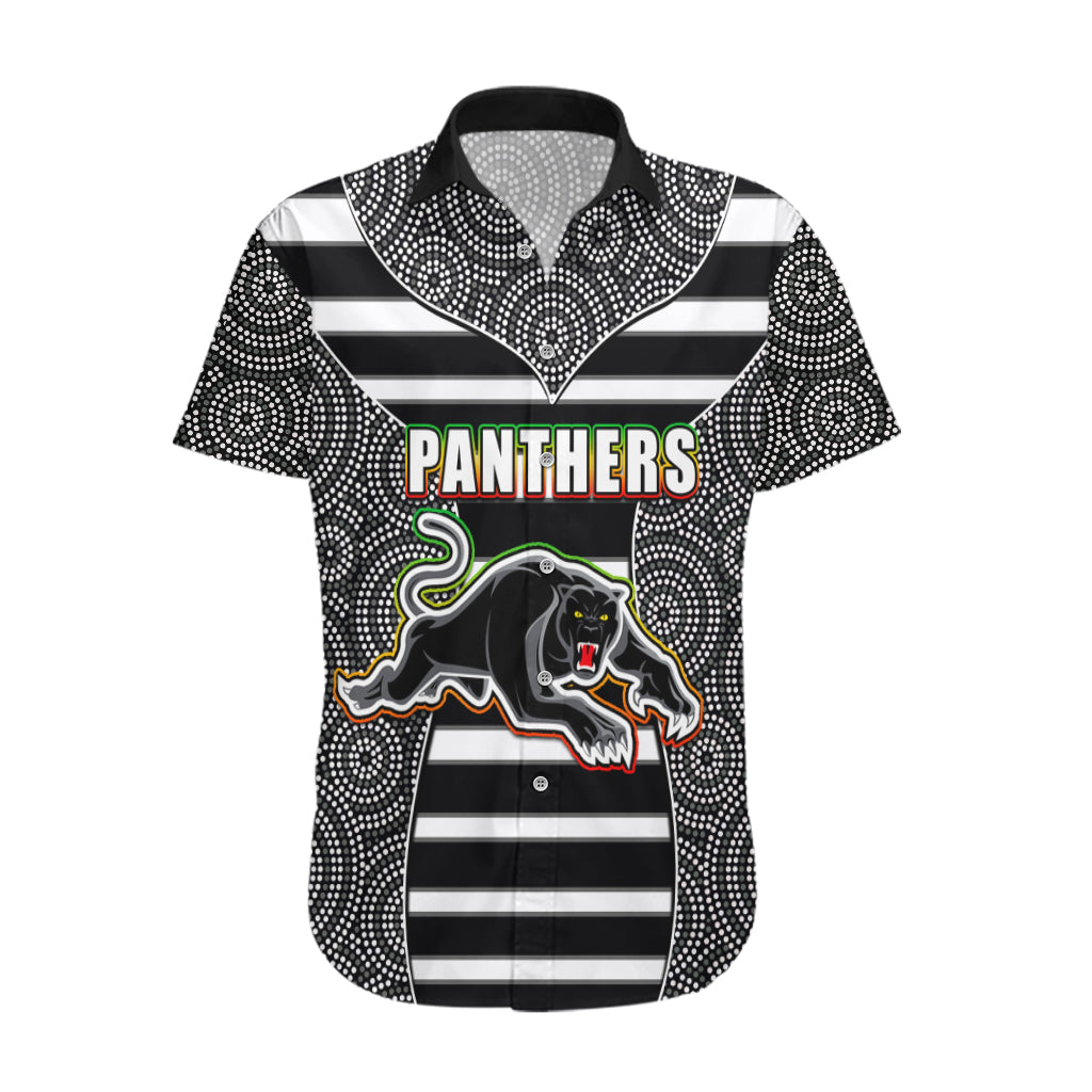 nrl-panthers-hawaiian-shirt-mix-dot-aboriginal-black-version