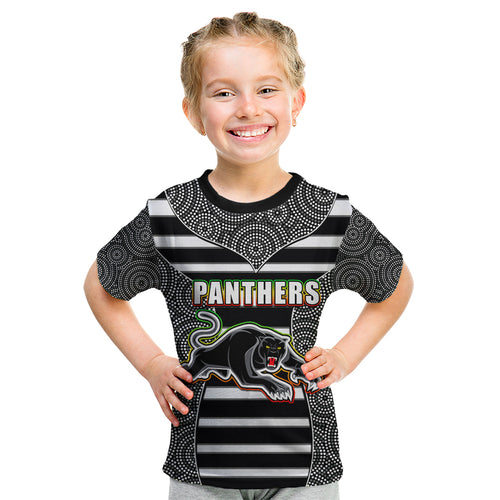 nrl-panthers-kid-t-shirt-mix-dot-aboriginal-black-version