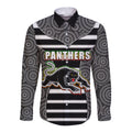 nrl-panthers-long-sleeve-button-shirt-mix-dot-aboriginal-black-version