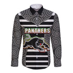 nrl-panthers-long-sleeve-button-shirt-mix-dot-aboriginal-black-version