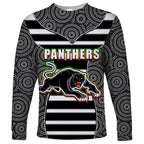 nrl-panthers-long-sleeve-shirt-mix-dot-aboriginal-black-version