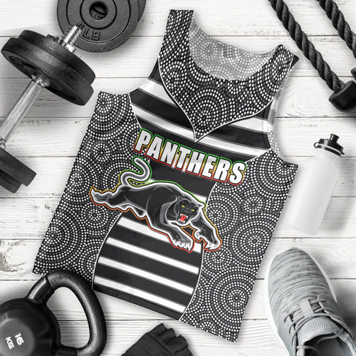 nrl-panthers-men-tank-top-mix-dot-aboriginal-black-version