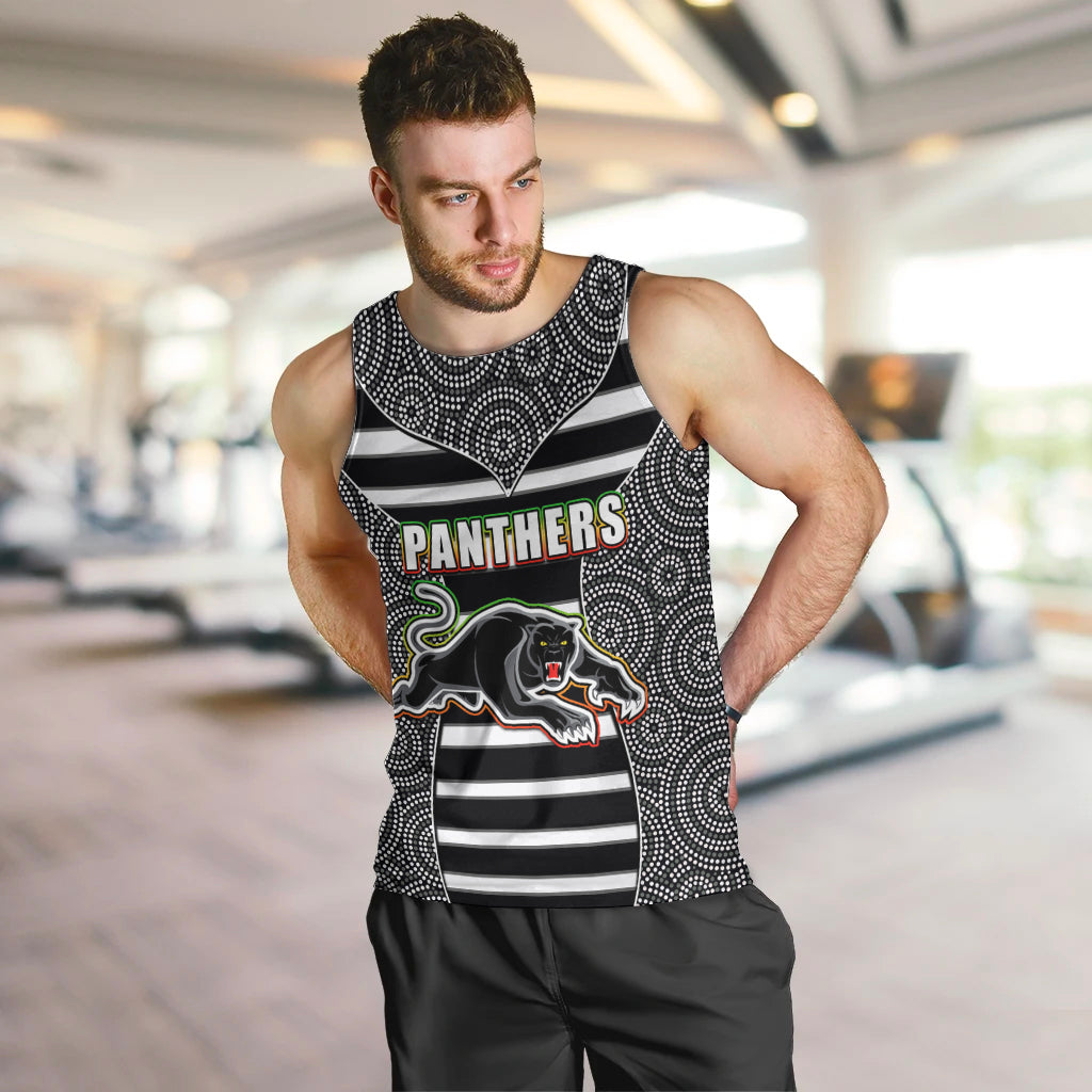 nrl-panthers-men-tank-top-mix-dot-aboriginal-black-version