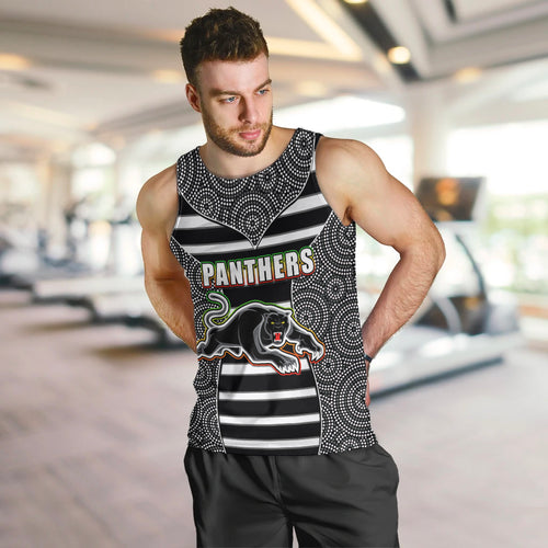 nrl-panthers-men-tank-top-mix-dot-aboriginal-black-version