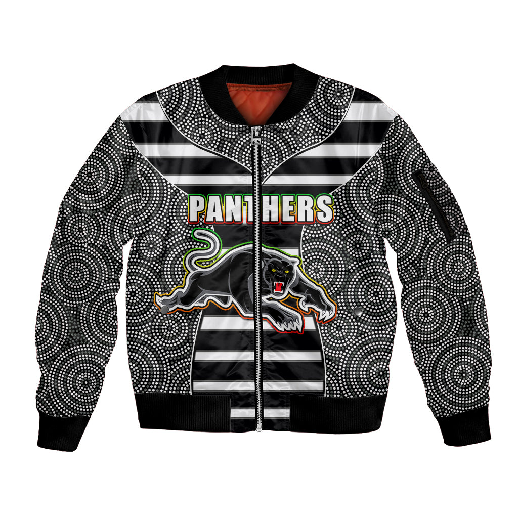 nrl-panthers-sleeve-zip-bomber-jacket-mix-dot-aboriginal-black-version