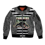 nrl-panthers-sleeve-zip-bomber-jacket-mix-dot-aboriginal-black-version