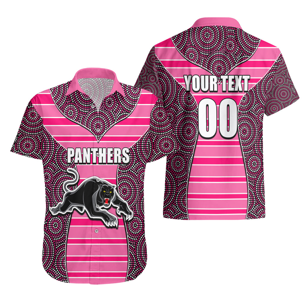 nrl-panthers-hawaiian-shirt-mix-dot-aboriginal-pink-version