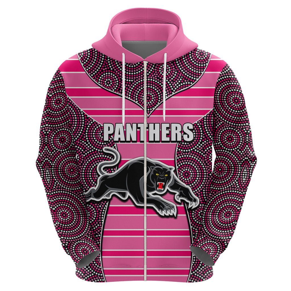 nrl-panthers-hoodie-mix-dot-aboriginal-pink-version