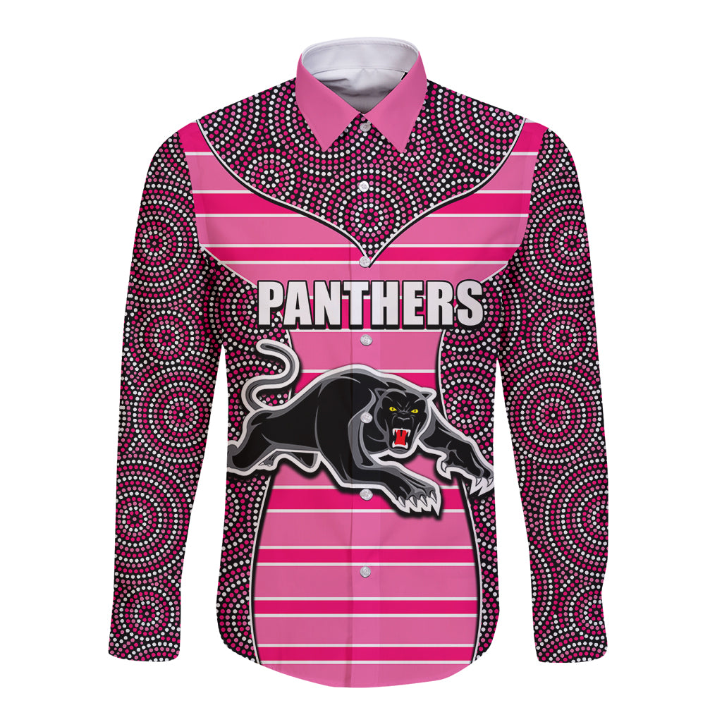 nrl-panthers-long-sleeve-button-shirt-mix-dot-aboriginal-pink-version