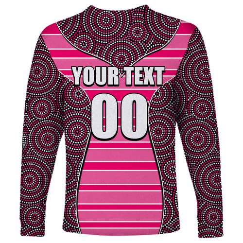 nrl-panthers-long-sleeve-shirt-mix-dot-aboriginal-pink-version
