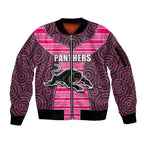 nrl-panthers-sleeve-zip-bomber-jacket-mix-dot-aboriginal-pink-version