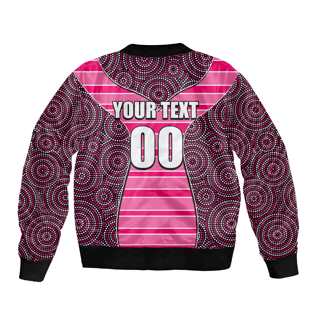 nrl-panthers-sleeve-zip-bomber-jacket-mix-dot-aboriginal-pink-version