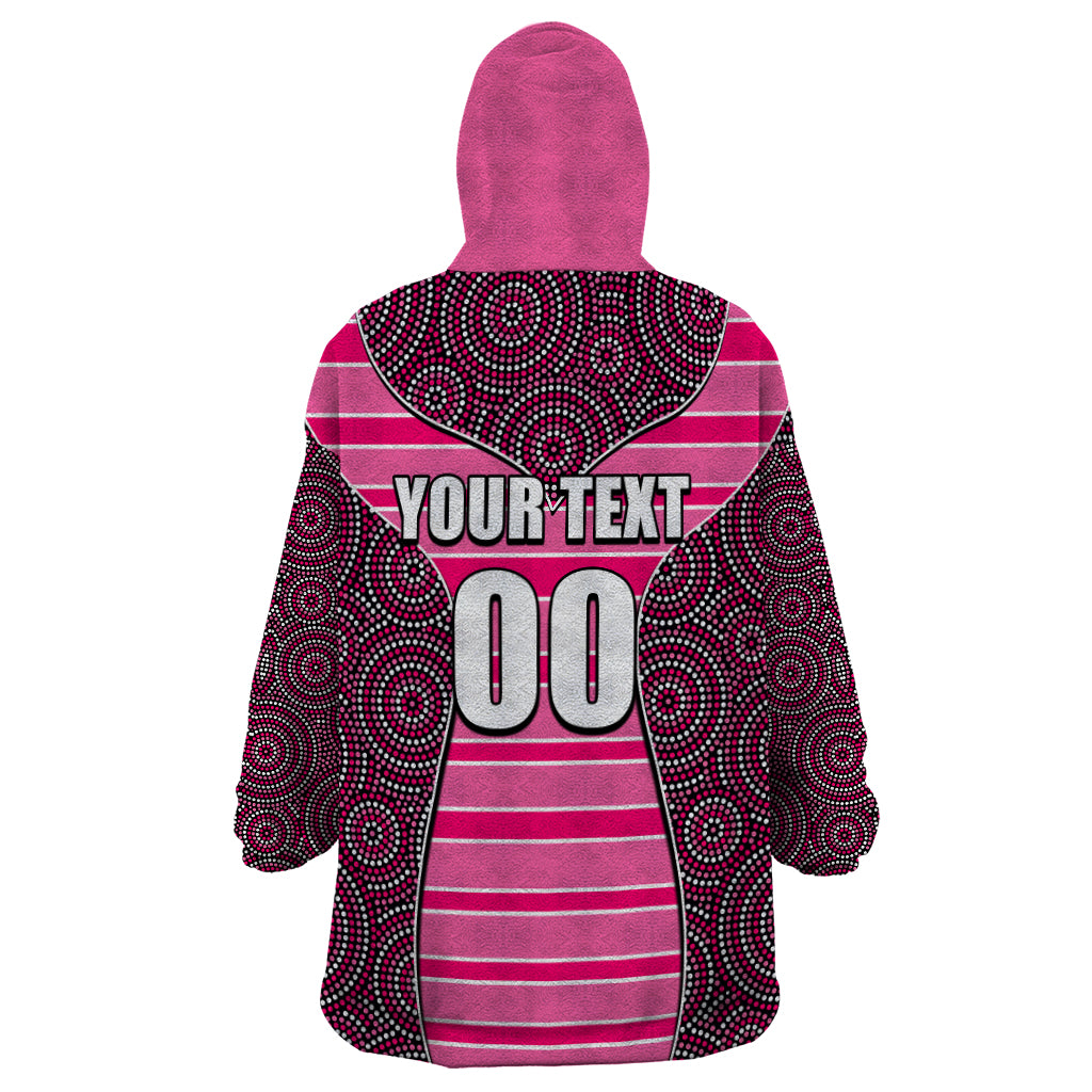 nrl-panthers-wearable-blanket-hoodie-mix-dot-aboriginal-pink-version