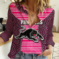 nrl-panthers-women-casual-shirt-mix-dot-aboriginal-pink-version