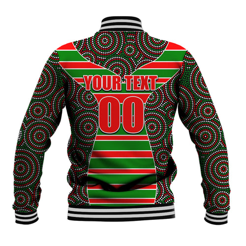 nrl-rabbitohs-baseball-jacket-mix-dot-aboriginal