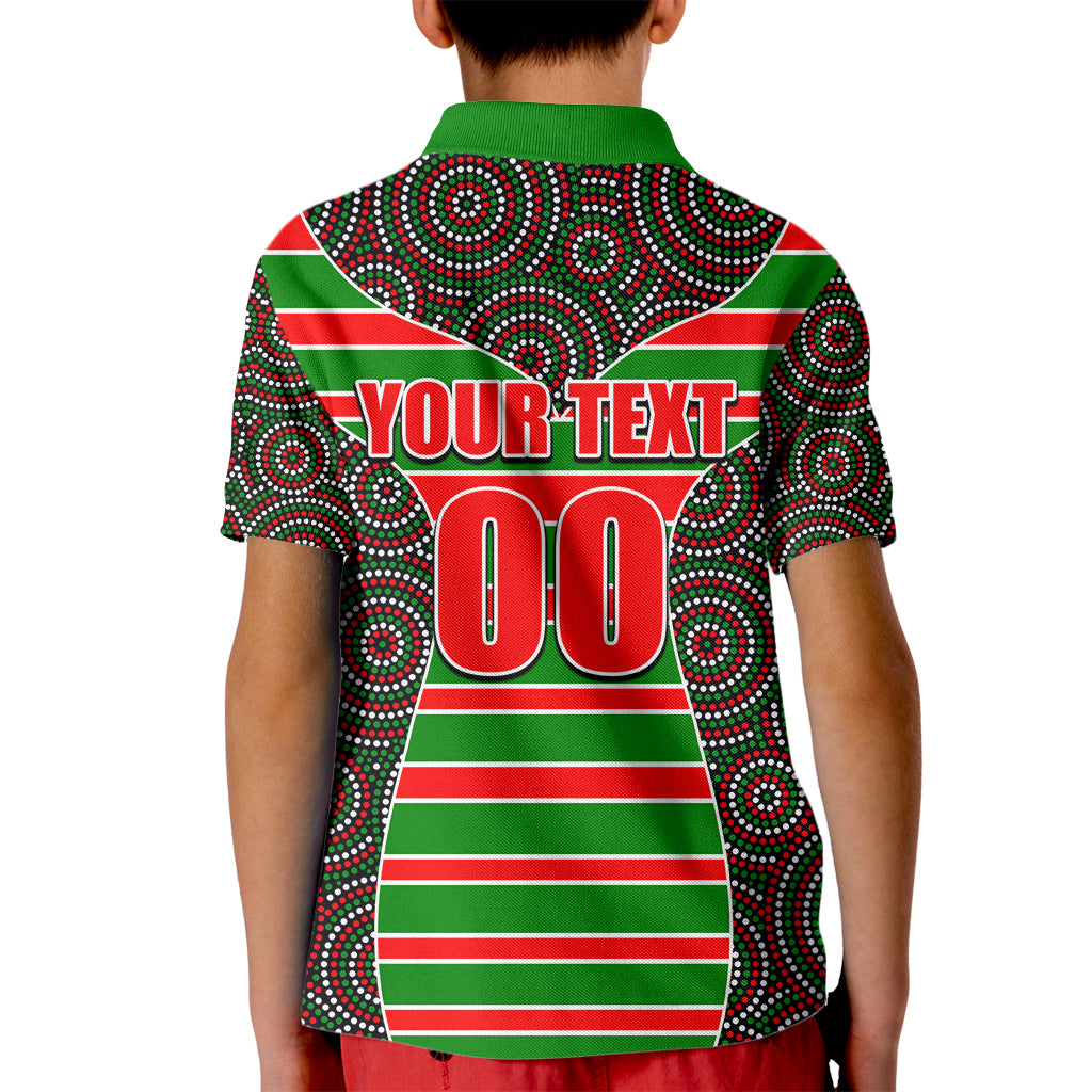 nrl-rabbitohs-kid-polo-shirt-mix-dot-aboriginal