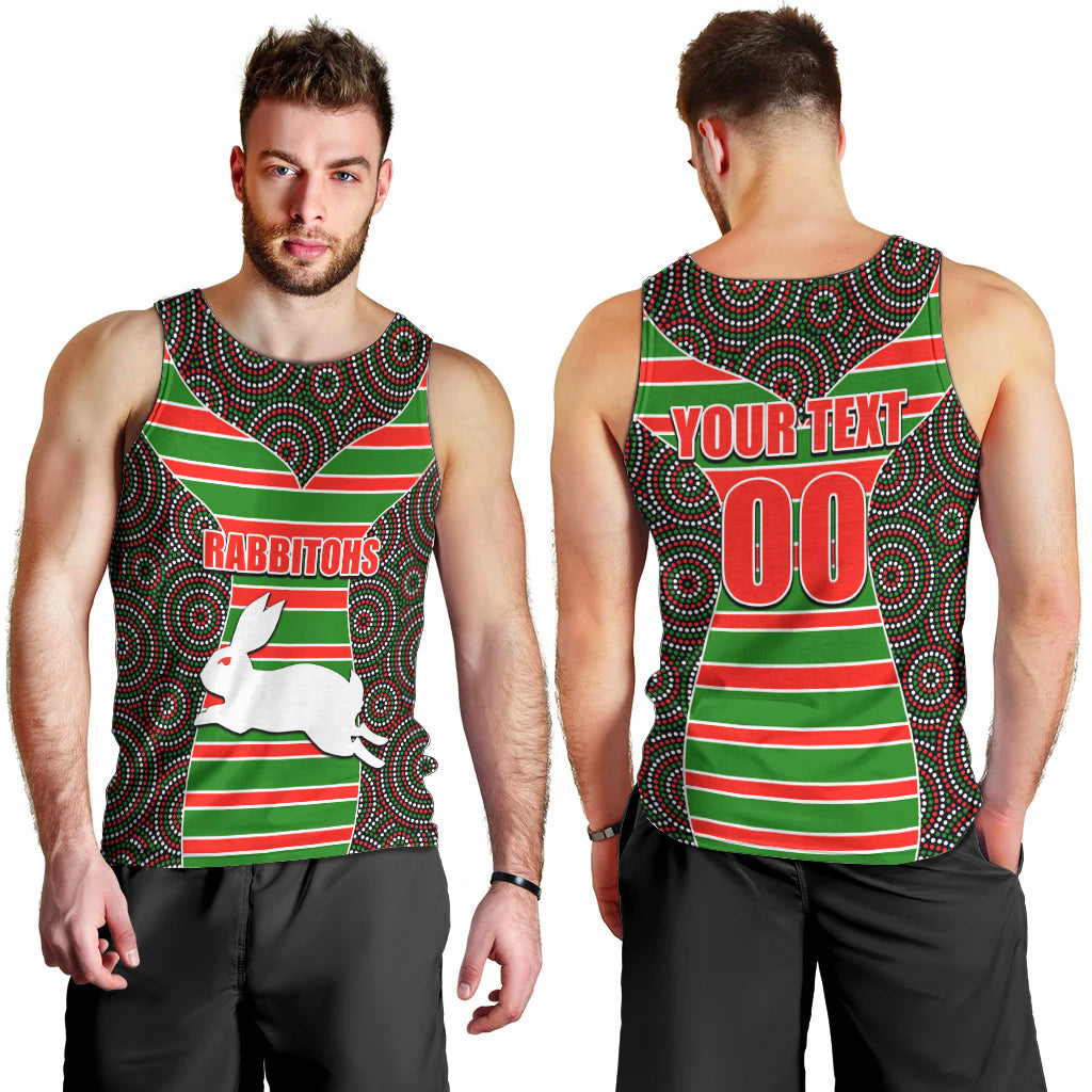 nrl-rabbitohs-men-tank-top-mix-dot-aboriginal