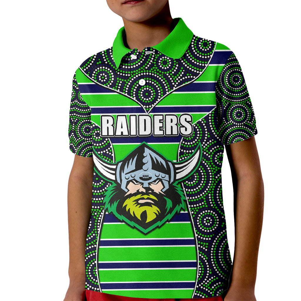 nrl-raiders-kid-polo-shirt-mix-dot-aboriginal
