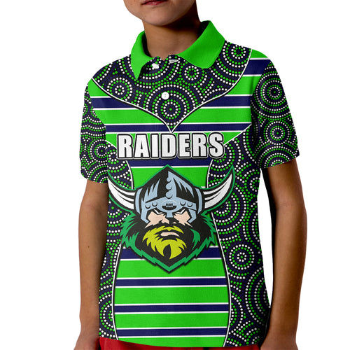 nrl-raiders-kid-polo-shirt-mix-dot-aboriginal