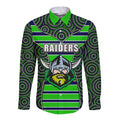 nrl-raiders-long-sleeve-button-shirt-mix-dot-aboriginal