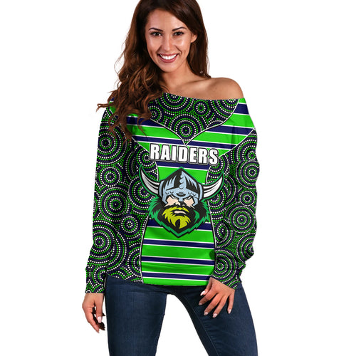 nrl-raiders-off-shoulder-sweater-mix-dot-aboriginal