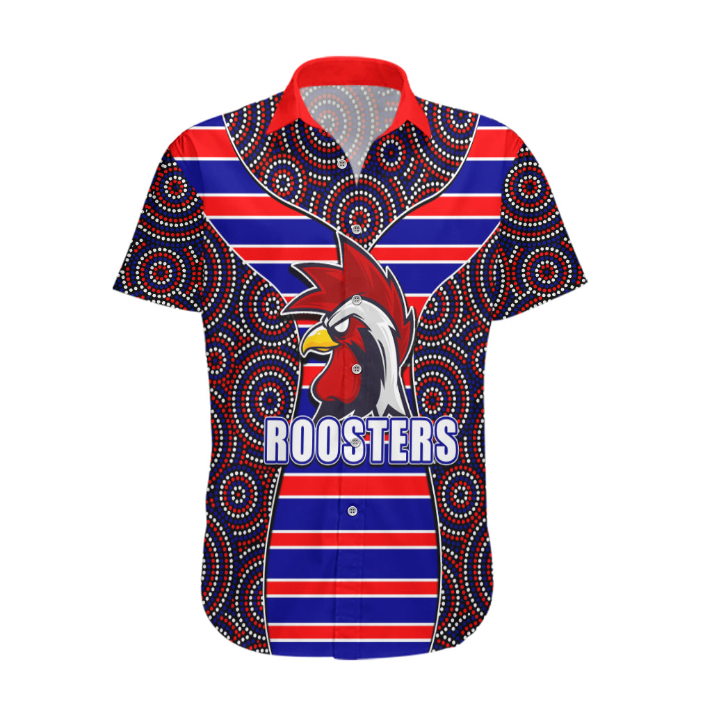nrl-rooster-hawaiian-shirt-mix-dot-aboriginal