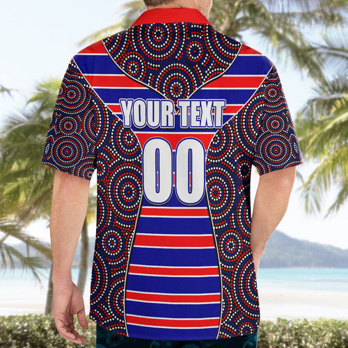 nrl-rooster-hawaiian-shirt-mix-dot-aboriginal