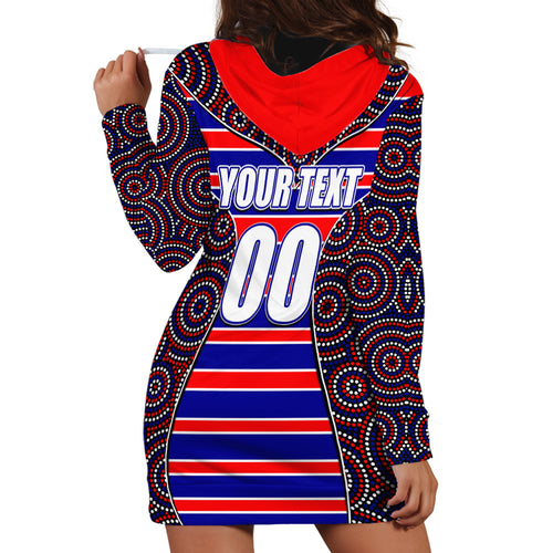 nrl-rooster-hoodie-dress-mix-dot-aboriginal