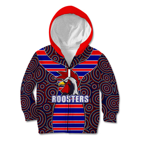nrl-rooster-kid-hoodie-mix-dot-aboriginal