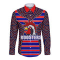 nrl-rooster-long-sleeve-button-shirt-mix-dot-aboriginal
