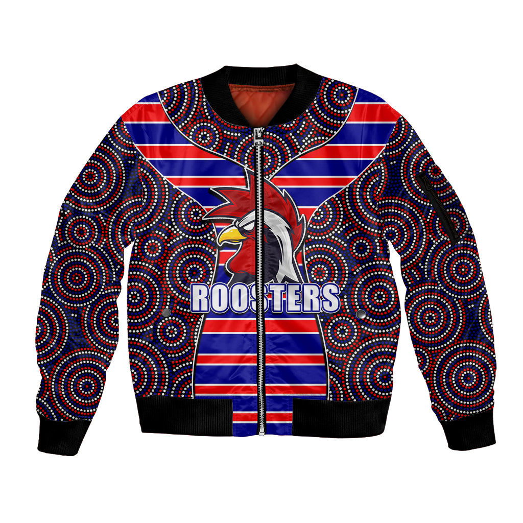 nrl-rooster-sleeve-zip-bomber-jacket-mix-dot-aboriginal