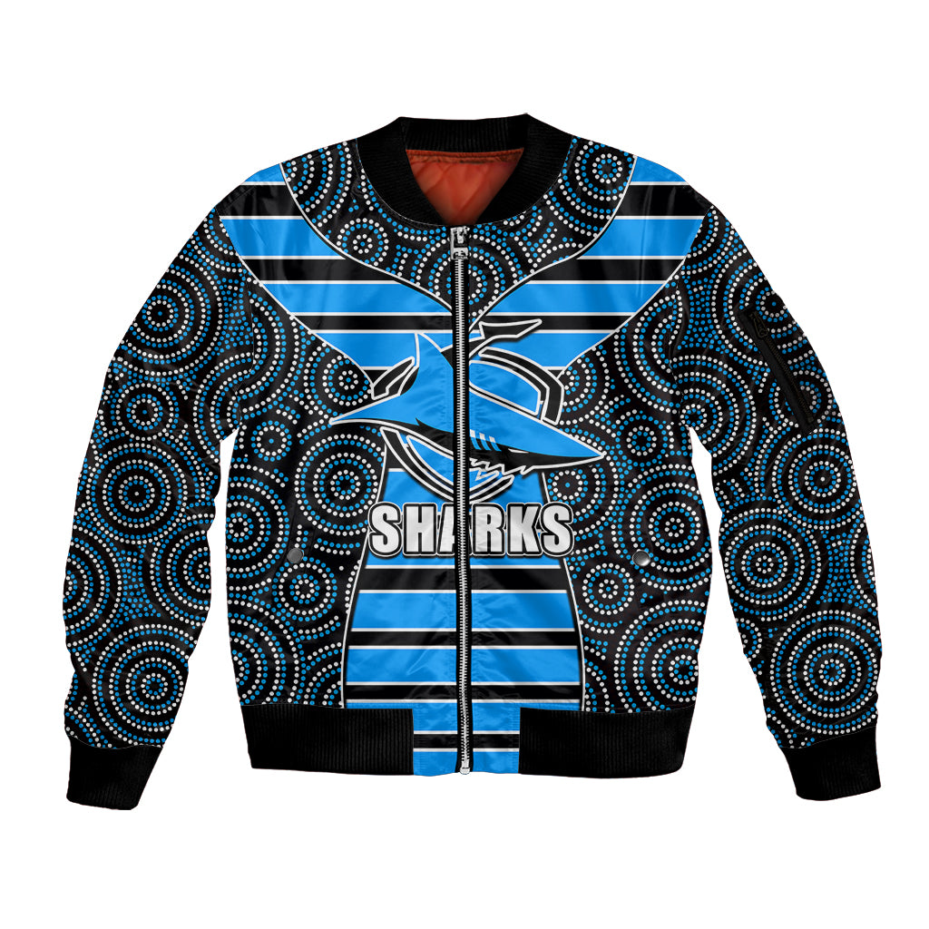 nrl-sharks-sleeve-zip-bomber-jacket-mix-dot-aboriginal